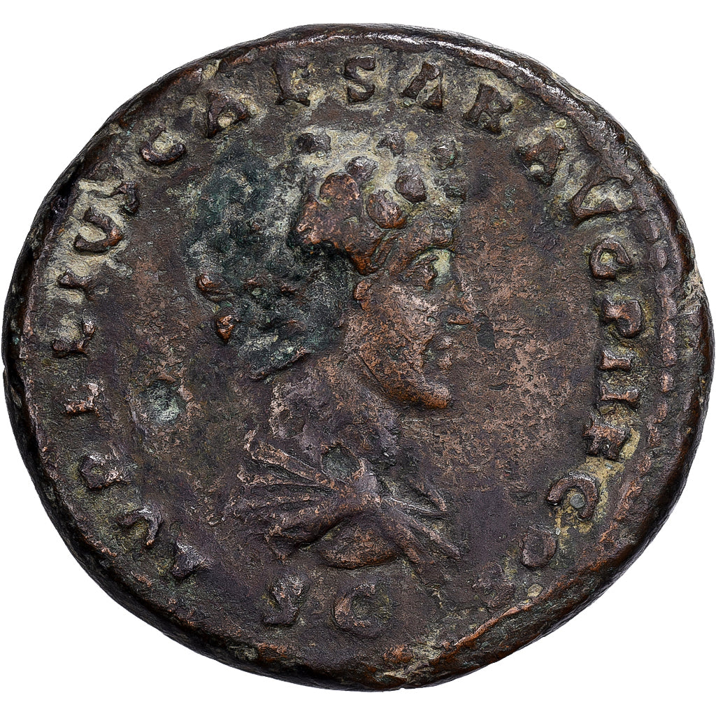 Antoninus Pius & Marcus Aurelius, As, 140-144, Rome, Bronze, VF(30-35), RIC:1223