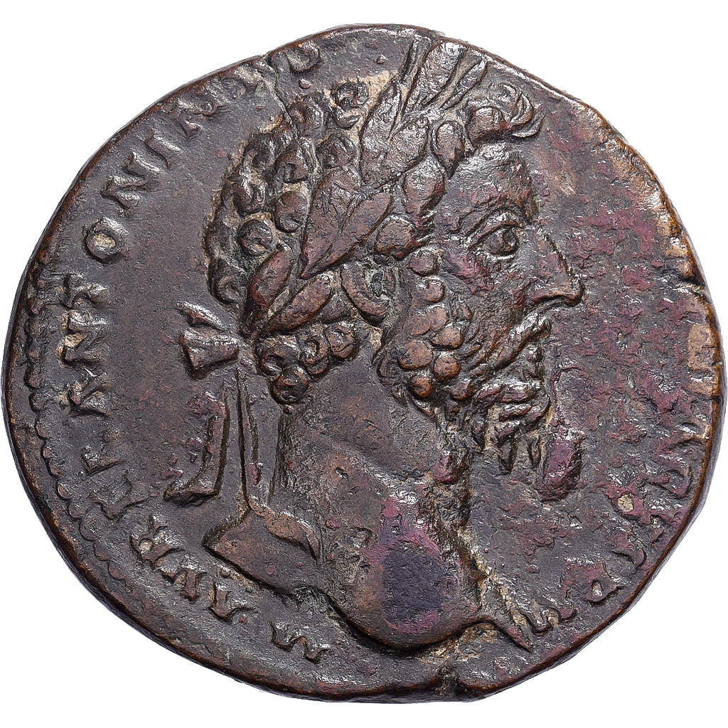 Marcus Aurelius, Sestertius, 165, Rome, Bronze, AU(50-53), RIC:912