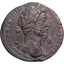 Marcus Aurelius, Sestertius, 165, Rome, Bronzen, ZF+, RIC:912