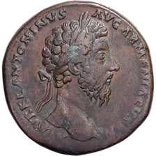 Marcus Aurelius, Sestercio, 165-166, Rome, Bronce, MBC, RIC:923