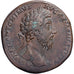 Marcus Aurelius, Sestertius, 165-166, Rome, Bronze, EF(40-45), RIC:923