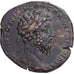 Marcus Aurelius, Sesterzio, 166-167, Rome, Bronzo, BB, RIC:948