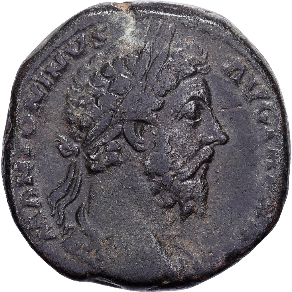 Marcus Aurelius, Sesterzio, 171-172, Rome, Bronzo, BB, RIC:1023
