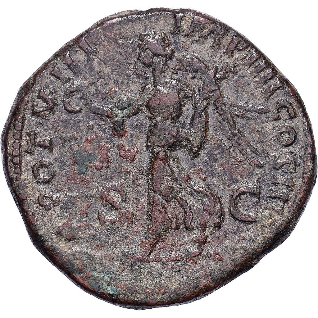Lucius Verus, Sesterz, 167-168, Rome, Bronze, SS