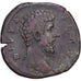 Divus Lucius Verus, Sestercio, 169, Rome, Bronce, BC+