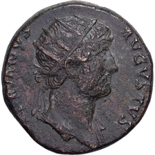 Hadrian, Dupondius, 124-125, Rome, Bronze, SS+, RIC:746