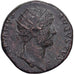 Hadrian, Dupondius, 124-125, Rome, Bronze, SS+, RIC:746