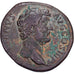 Hadrius, As, 137-138, Rome, Bronzen, FR+, RIC:2415