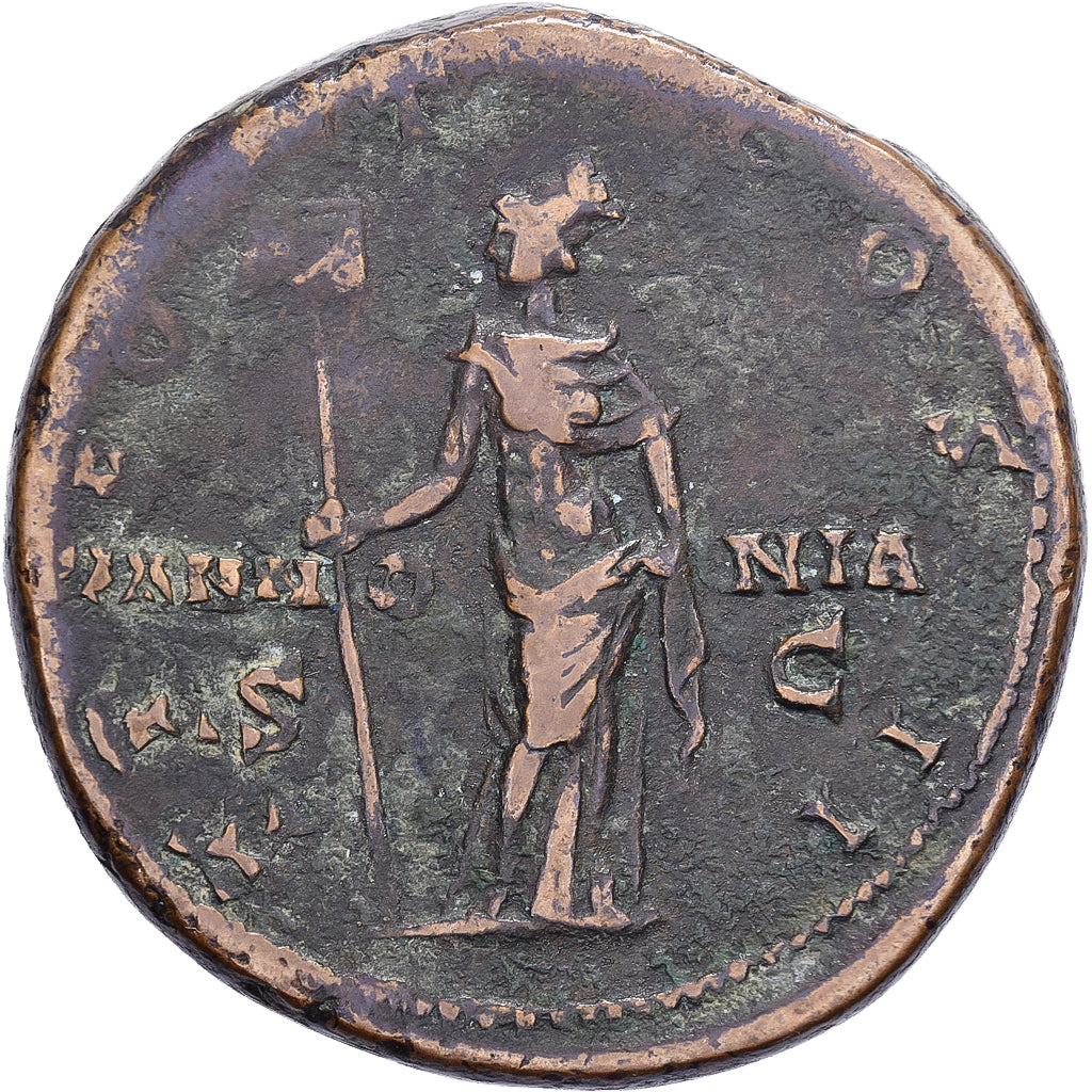 Lucius Aelius, Sesterzio, 137, Rome, Bronzo, BB, RIC:2656