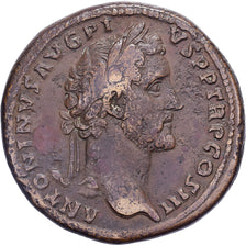 Antonin le Pieux, Sesterzio, 140-144, Rome, Bronzo, BB, RIC:610a