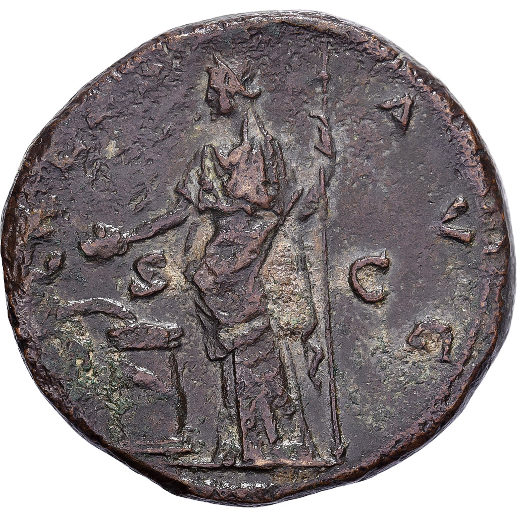 Antoninus Pius, Sestertius, 140-144, Rome, Bronze, EF(40-45), RIC:635
