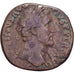 Antonin le Pieux, Sesterzio, 152-153, Rome, Bronzo, MB+, RIC:904