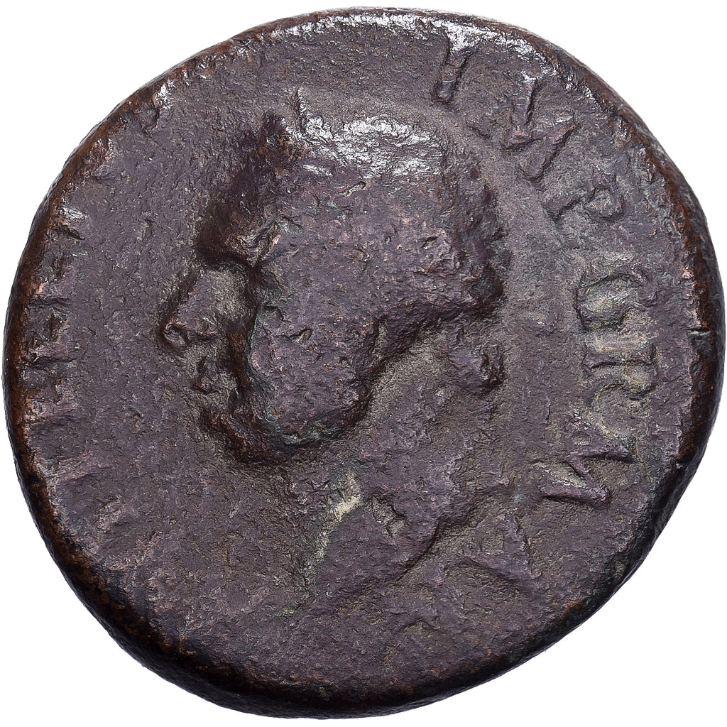 Vitellius, As, 69, Tarraco, Bronce, BC+, RIC:43