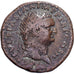 Titus, Dupondius, 72, Rome, Bronce, BC+, RIC:435