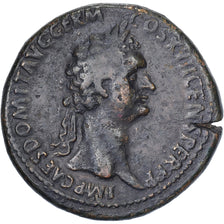 Domitian, Sesterzio, 95-96, Rome, Bronzo, BB
