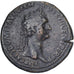 Domitian, Sestercio, 95-96, Rome, Bronce, MBC