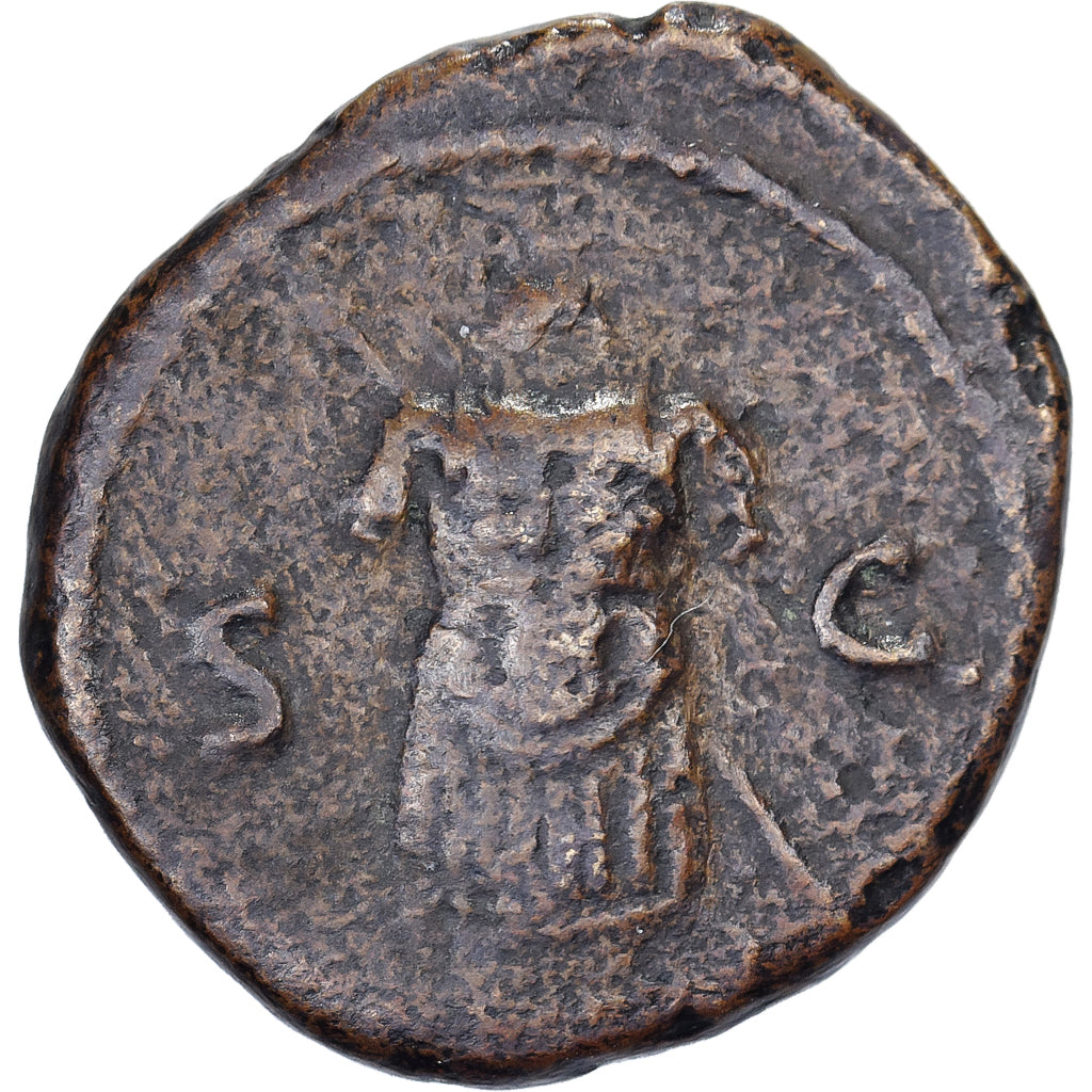 Time of Domitian to Antoninus Pius, Quadrans, ca. 81-161, Rome, Bronze