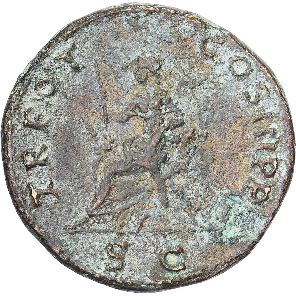 Trajan, Dupondius, 99-100, Rome, Bronce, MBC, RIC:411