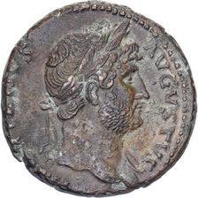 Hadrius, As, 125-127, Rome, Bronzen, ZF+, RIC:818