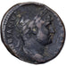 Hadrian, Semis, 124-125, Rome, Bronze, SS, RIC:758