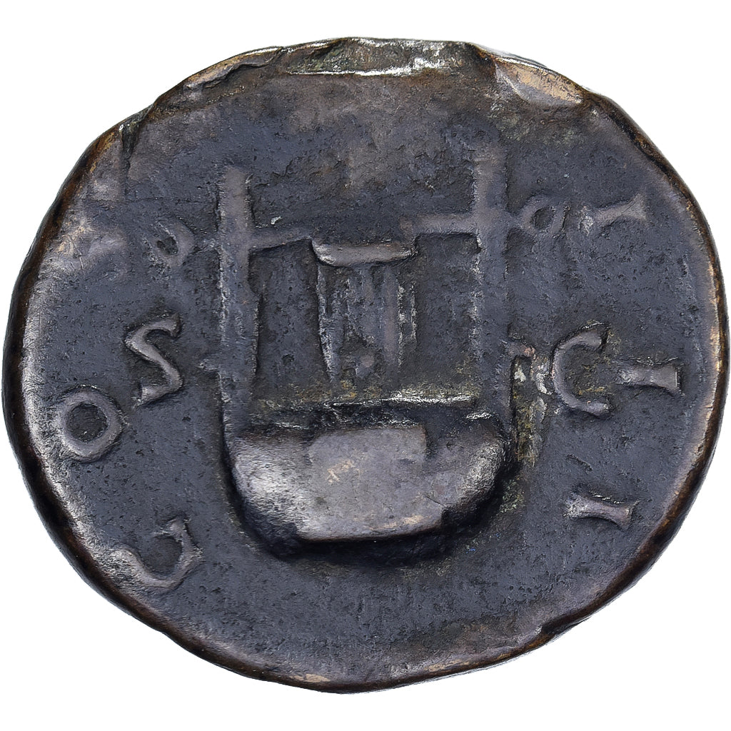 Hadrian, Semis, 124-125, Rome, Bronze, SS, RIC:758