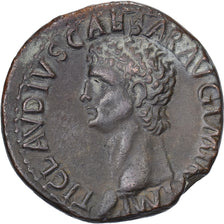 Claudius, Dupondius, 41-50, Rome, Bronzen, ZF+, RIC:95
