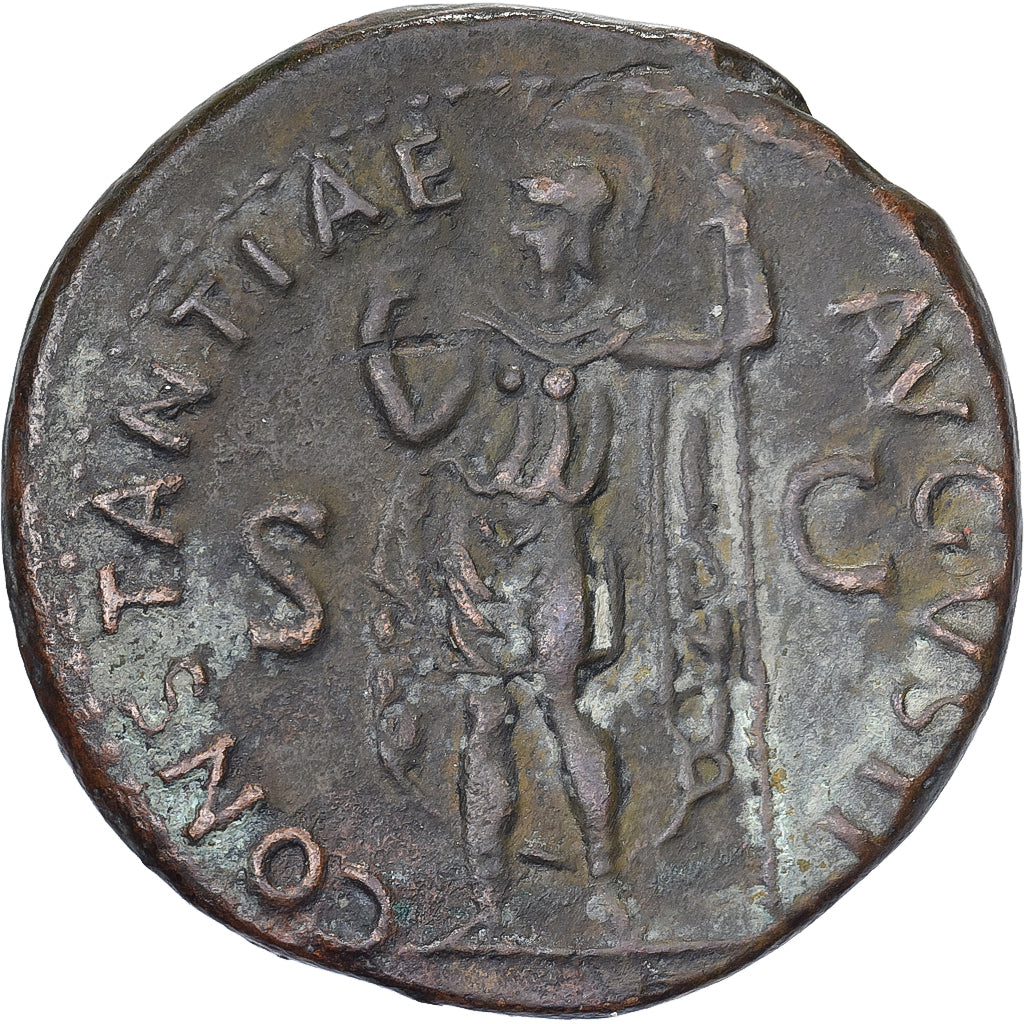 Claudius, Dupondius, 41-50, Rome, Bronzen, ZF+, RIC:95