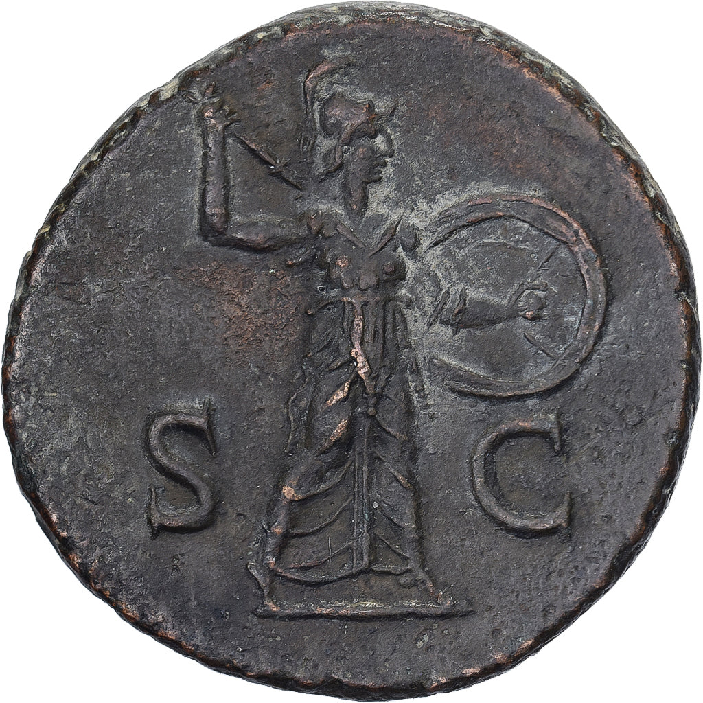 Claudius, Dupondius/As, 41-50, Rome, Bronce, MBC+, RIC:100