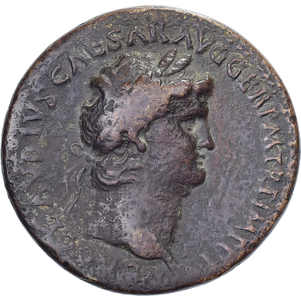 Nero, Sestertius, 62-68, Rome, Bronze, VF(30-35), RIC:I-170