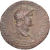 Nero, As, 62-68, Lugdunum, Bronze, VF(30-35), RIC:458