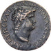 Nero, As, 62-68, Lyon - Lugdunum, Bronzen, ZF, RIC:543