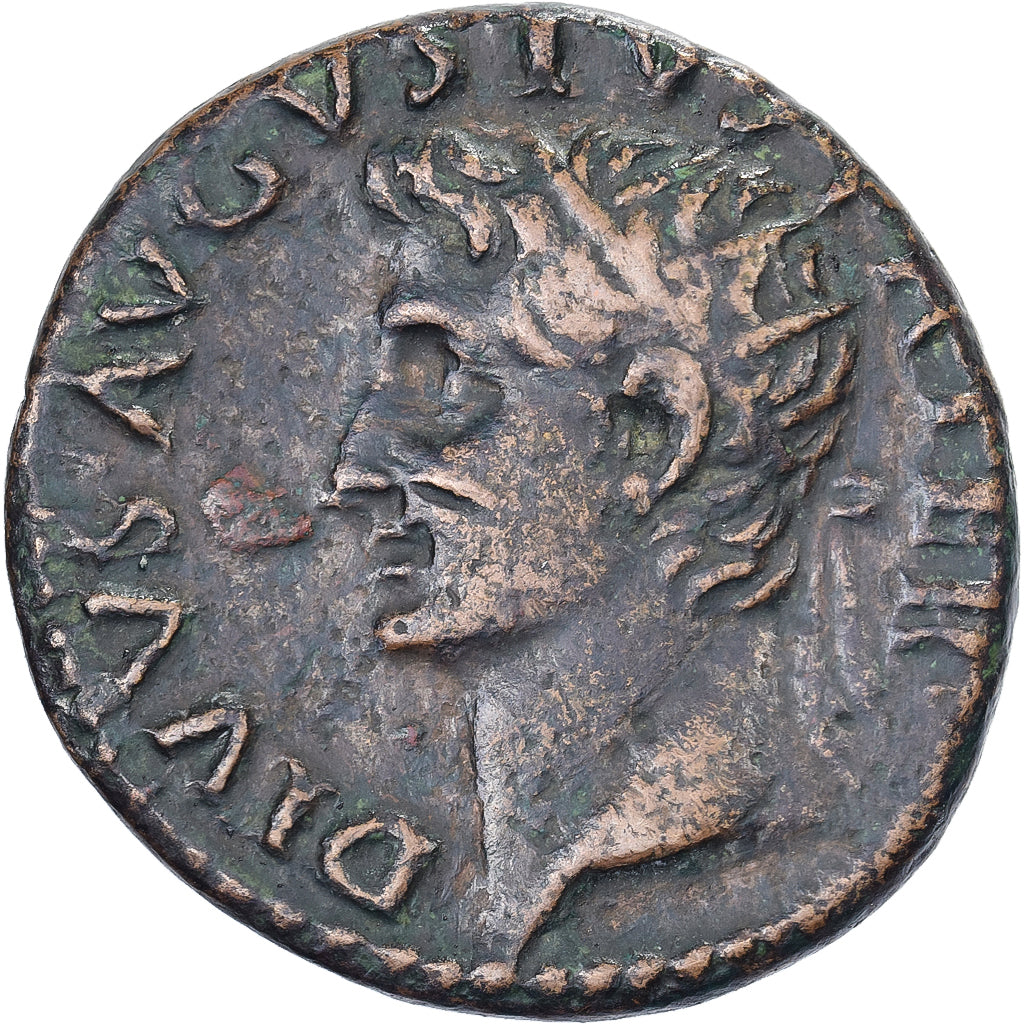 Divus Augustus, As, 34-37, Rome, Bronze, EF(40-45), RIC:82