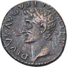 Divus Augustus, As, 34-37, Rome, Bronze, EF(40-45), RIC:82