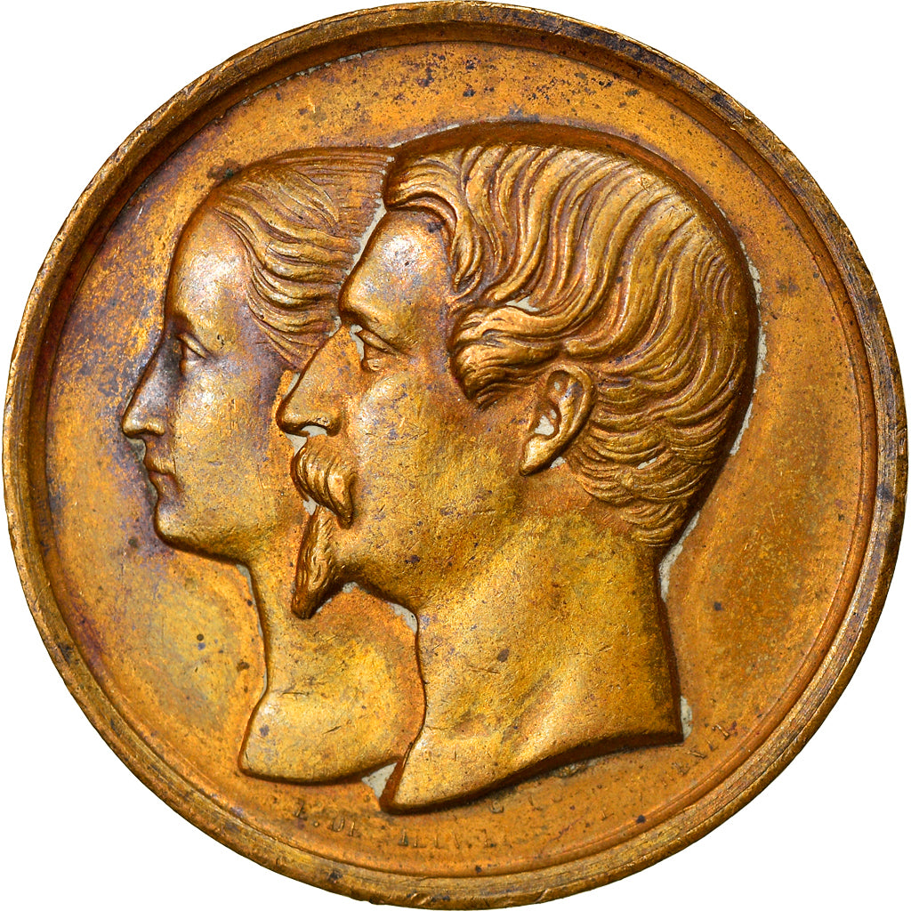 France, Médaille, Napoléon III, La Belle Jardinière, Exposition Universelle