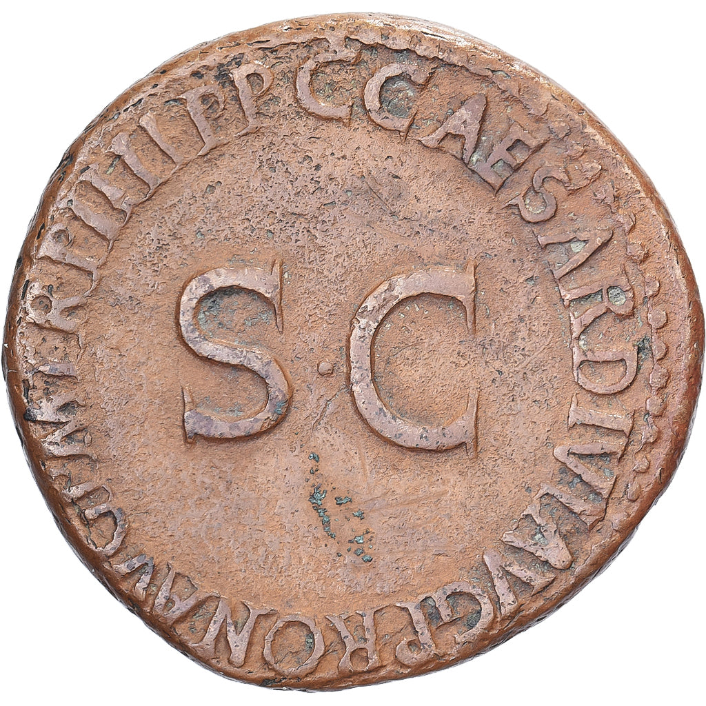 Germanicus, As, 40-41, Rome, Brązowy, EF(40-45), RIC:50