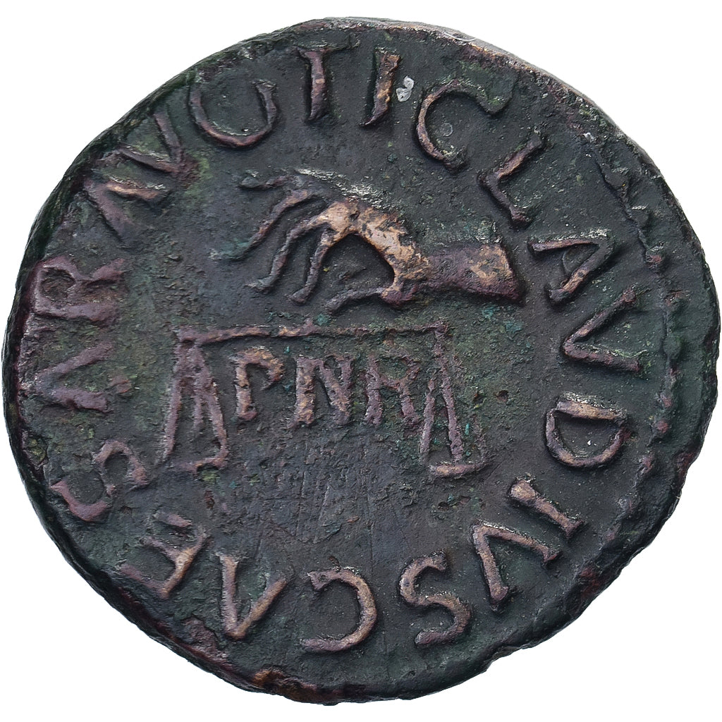 Claudius, Quadrans, 41-54, Rome, Bronze, SS+, RIC:91