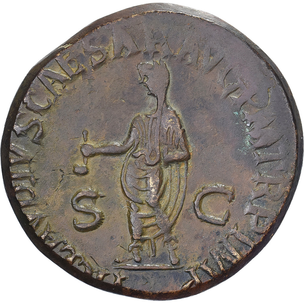 Antonia, Dupondius, 41-50, Rome, Bronze, AU(50-53), RIC:92