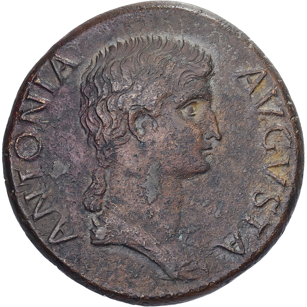 Antonia, Dupondius, 41-50, Rome, Bronzen, PR, RIC:92