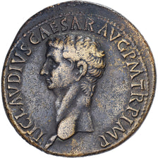 Claudius, Dupondius, 41-50, Rome, Bronze, SS+, RIC:94