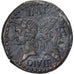 Augustus & Agrippa, Dupondius, 9-3 BC, Nemausus, Bronce, MBC+, RIC:158