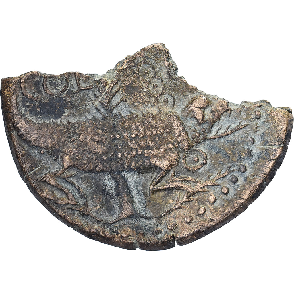 Augustus & Agrippa, 1/2 Dupondius, 9-3 BC, Nemausus, Bronzen, ZF