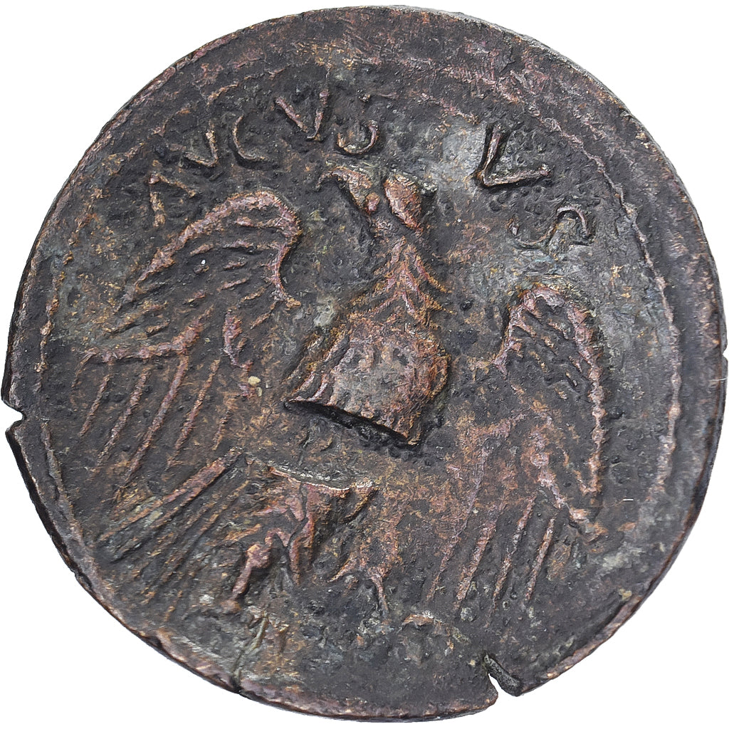 Auguste, Quadrans, 15-10 BC, Lyon - Lugdunum, Bronzen, ZF+, RIC:227
