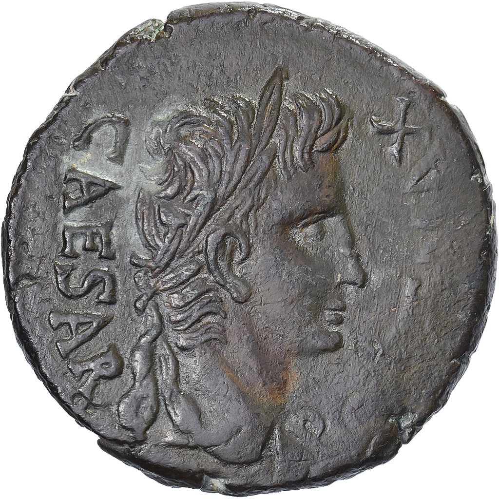 Auguste, As, 10-6 BC, Lyon - Lugdunum, Bronze, SS+, RIC:I-230