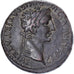 Auguste, Dupondius/As, 9-14, Lyon - Lugdunum, Bronze, SS+, RIC:232
