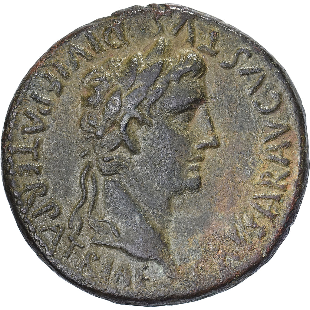 Auguste, As, 9-14, Lyon - Lugdunum, Bronze, SS, RIC:233