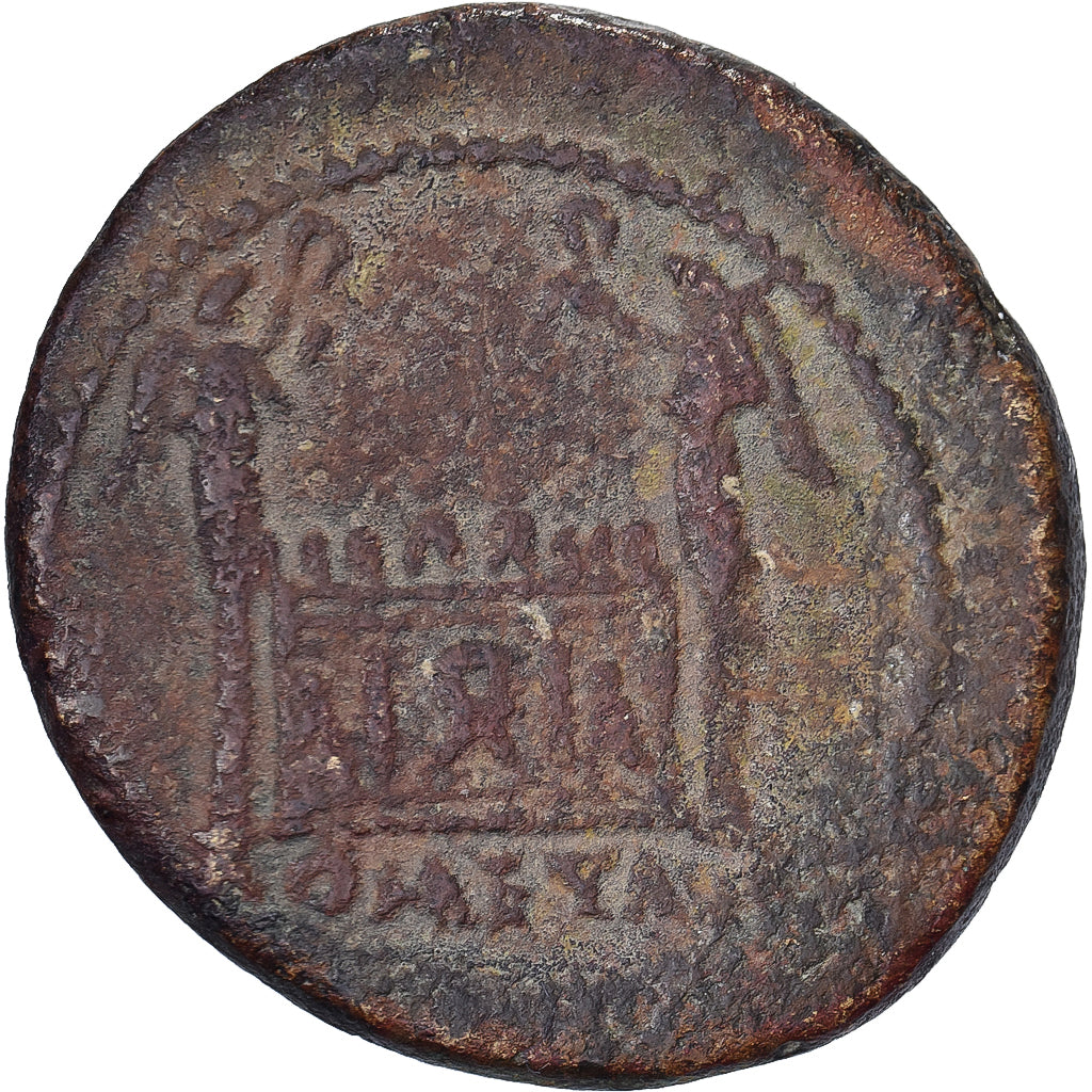 Augustus, Semis, 9-14, Lugdunum, Bronze, VF(30-35), RIC:234