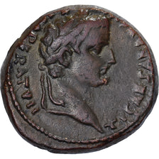 Tiberius, Semis, 12-14, Lyon - Lugdunum, Bronzen, ZF+, RIC:I-246