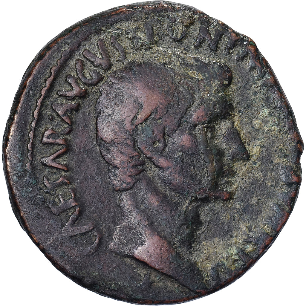 Auguste, As, 7 BC, Rome, Bronze, S+, RIC:435