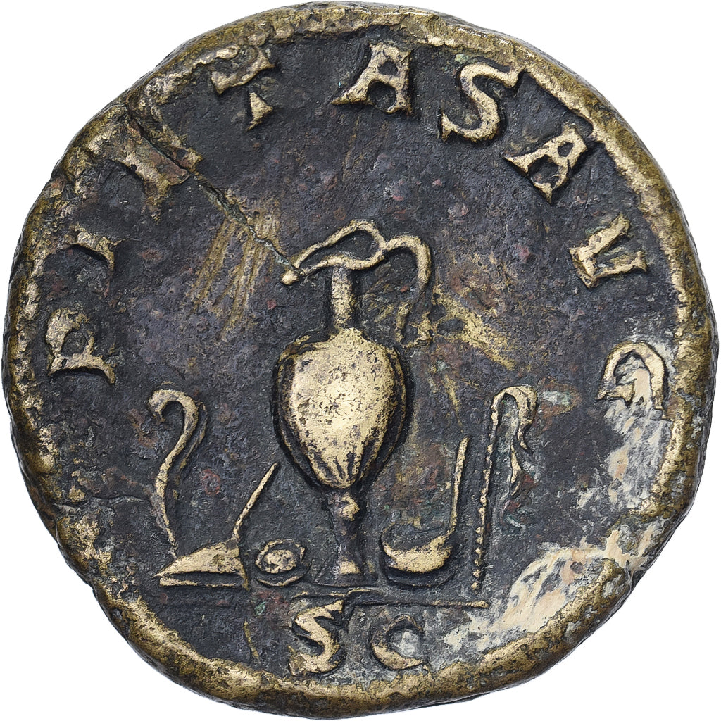 Maximus Caesar, Dupondius/As, 236-238, Rome, Bronzen, FR, RIC:12