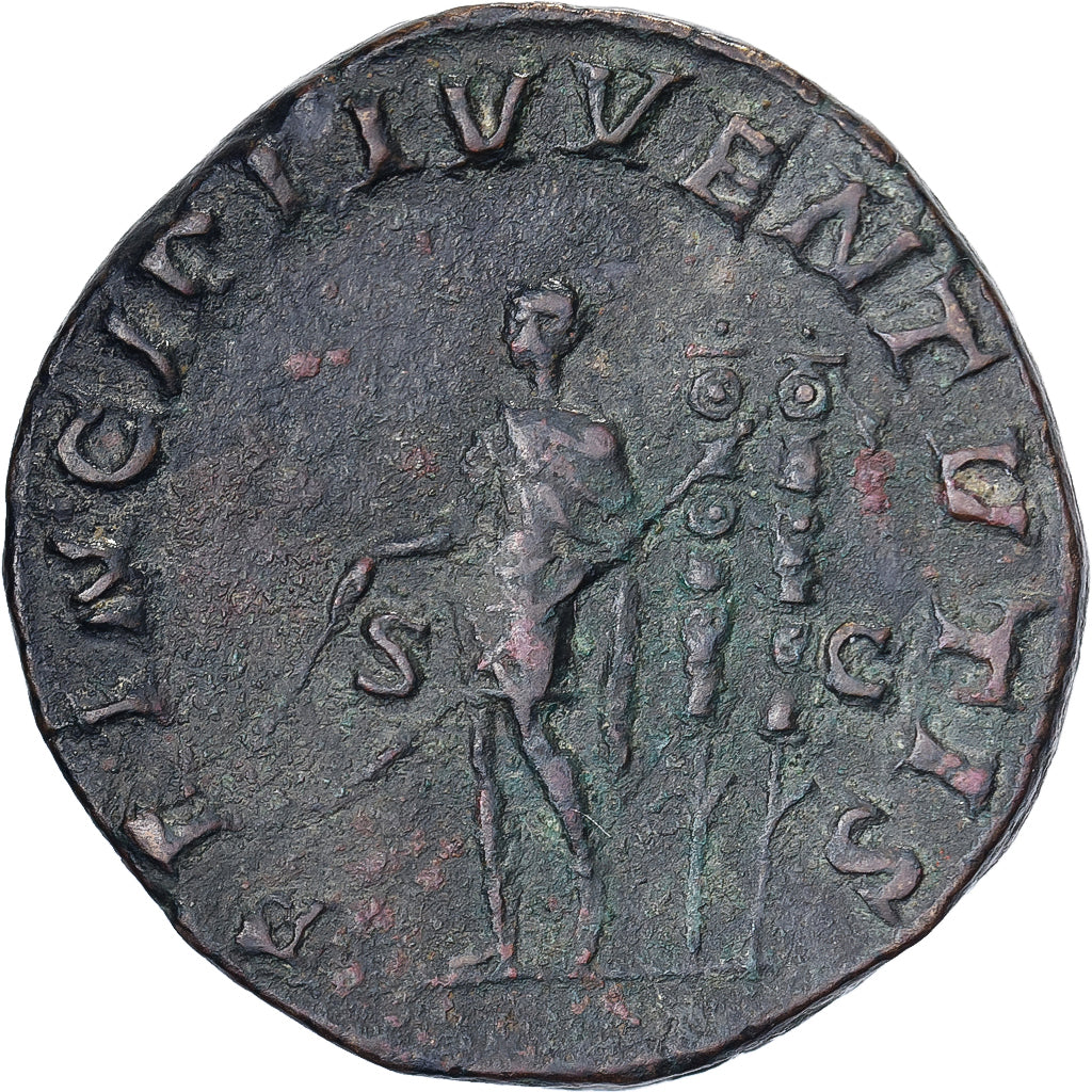 Maximus Caesar, Sesterz, 236-238, Rome, Bronze, S+, RIC:13